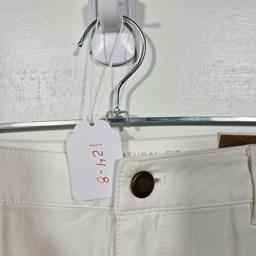 COLDWATER CREEK -NWT- Premium Denim NATURAL FIT CROPPED LEG WHITE SZ-12 (124-8) - Picture 8 of 8